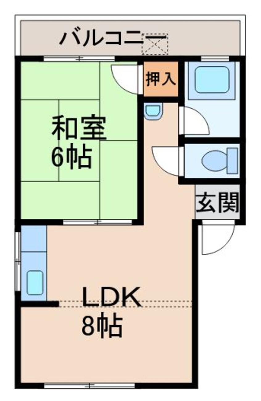 間取図 青柳ビル