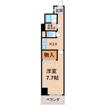 間取図 ブリリアント本町