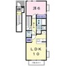 南海本線/和歌山市駅 バス:19分:停歩7分 2階 築17年 1LDKの間取り