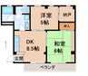 サード．アベニュー 2DKの間取り