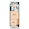 シャルマンフジ和歌山駅前 1DKの間取り