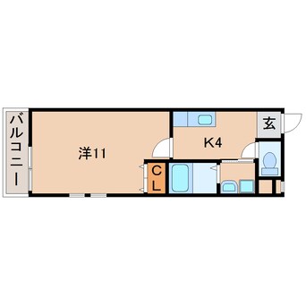 間取図 南海本線/和歌山市駅 徒歩5分 1階 築8年