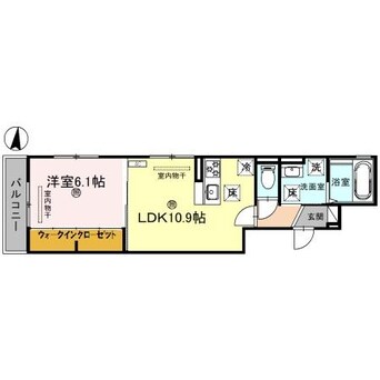 間取図 和歌山電鉄貴志川線/田中口駅 徒歩7分 1階 建築中