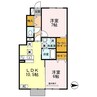 阪和線・羽衣線/紀伊中ノ島駅 徒歩15分 1階 築13年 2LDKの間取り