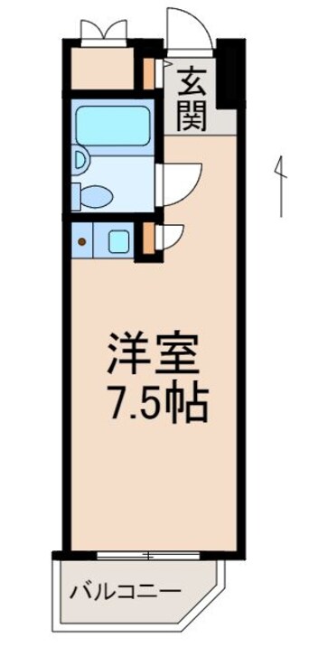 間取図 ラウムズ和歌山九番丁