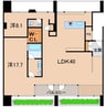 Ｗａｊｉｍａ十番丁 2LDKの間取り