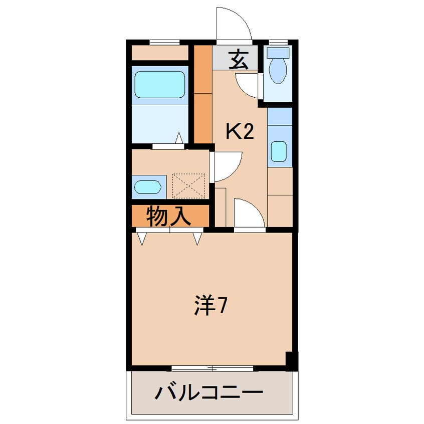 間取図 アベニュー屋形