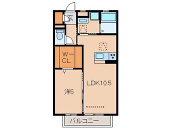 間取図 きのくに線・紀勢本線/紀三井寺駅 徒歩6分 1階 築6年