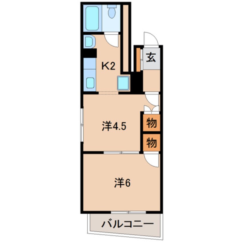 間取図 シティアーク北新