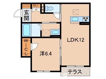 間取図 南海本線/和歌山市駅 バス9分堀止下車:停歩8分 1階 築5年