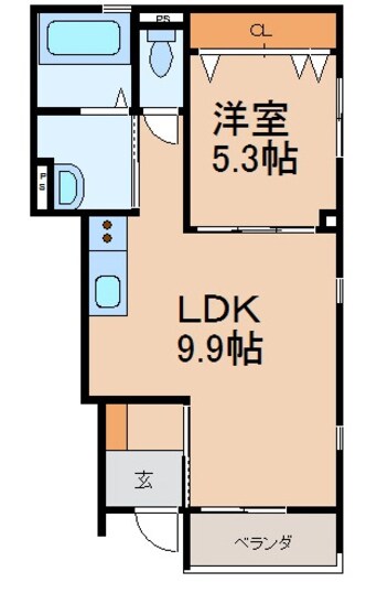 間取図 クラウンハイツ吹上I