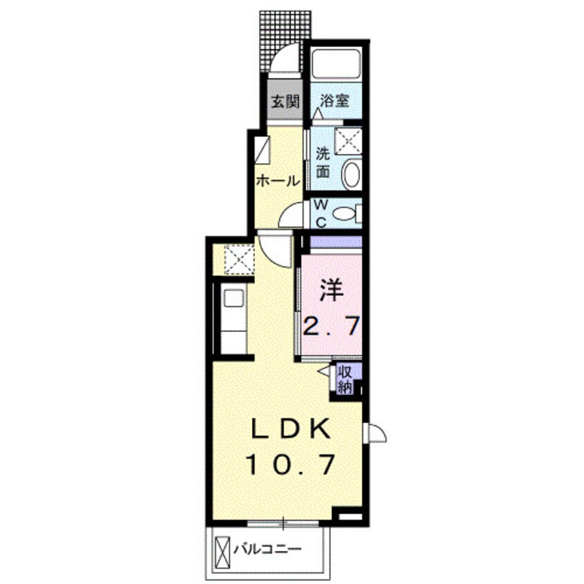 間取図 南海本線/紀ノ川駅 徒歩10分 1階 築6年