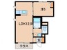 南海本線/和歌山市駅 バス:9分:停歩3分 1階 築13年 1LDKの間取り