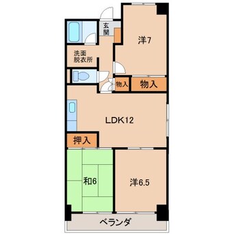 間取図 プレミール市駅