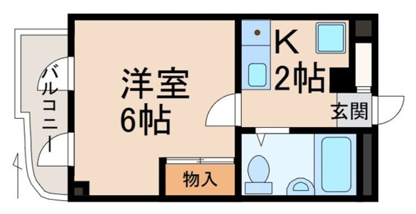 間取図 サンビル本町