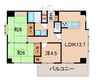 朝日プラザ三木町 3LDKの間取り