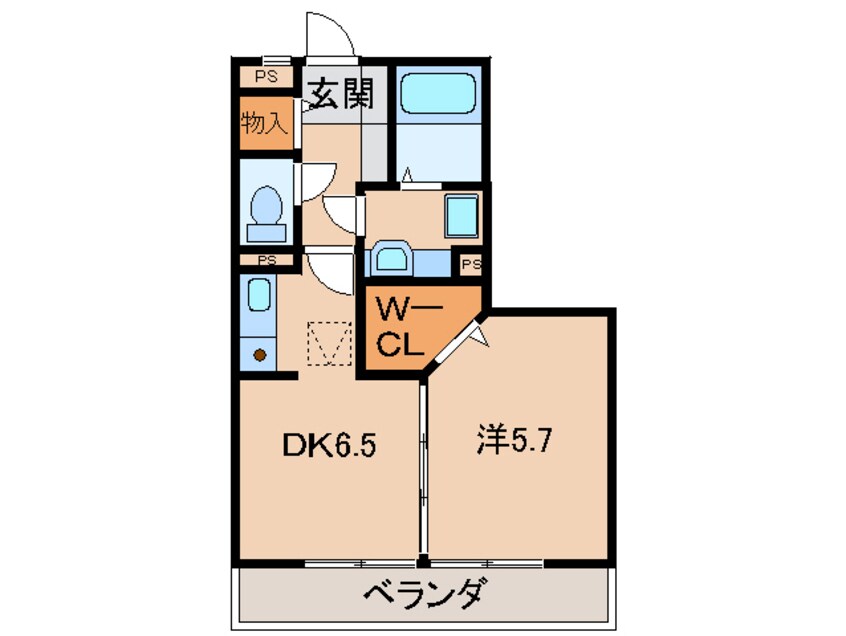 間取図 阪和線・羽衣線/和歌山駅 バス12分南小雑賀下車:停歩2分 1階 築19年