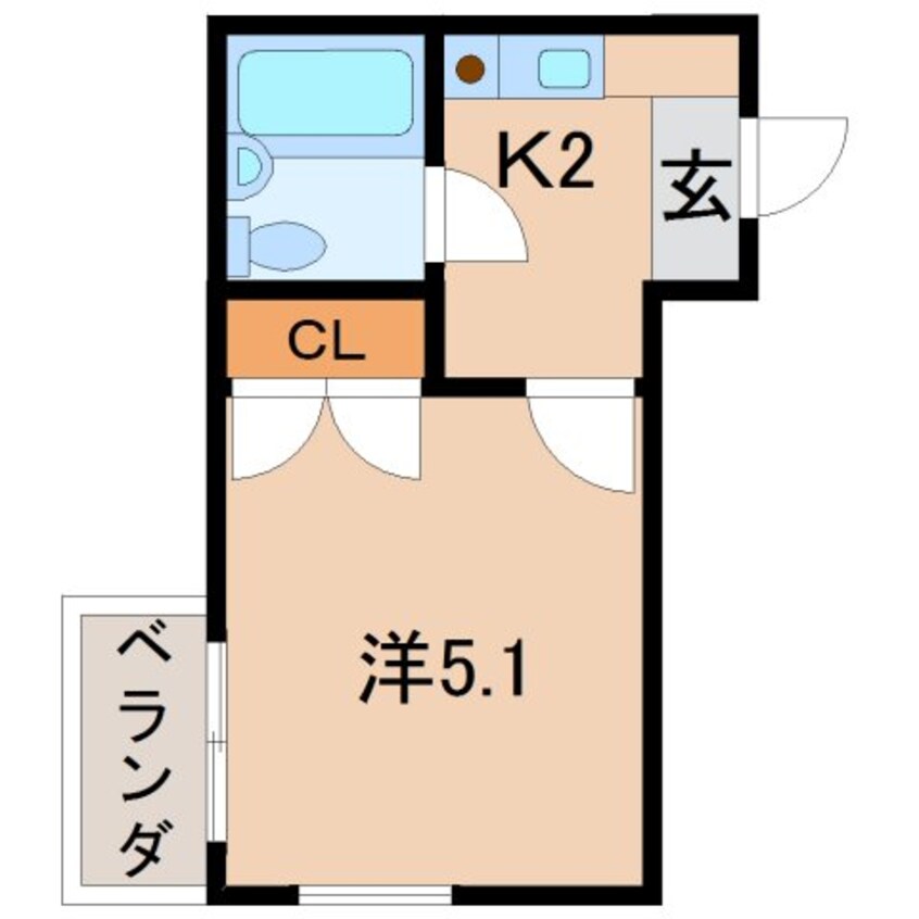 間取図 メゾンクレセール