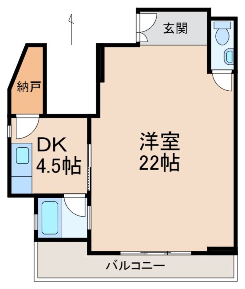 間取図 英子ビル