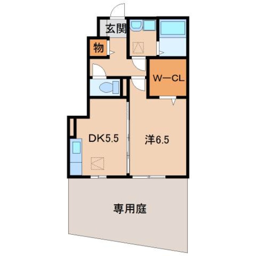 間取図 きのくに線・紀勢本線/宮前駅 バス8分南小雑賀下車:停歩7分 1階 築16年