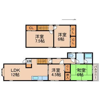 間取図 リブイン中之島