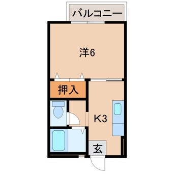 間取図 山中ハイツ