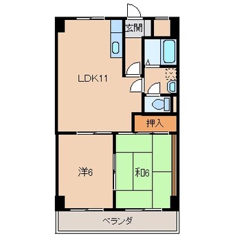 間取図 第２ルネみなと