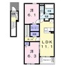 和歌山線/布施屋駅 徒歩44分 2階 建築中 2LDKの間取り