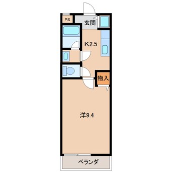 間取図 キーウィ荘