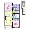南海加太線/西ノ庄駅 徒歩10分 2階 築6年 2LDKの間取り