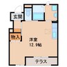 きのくに線・紀勢本線/紀三井寺駅 徒歩14分 1階 築13年 1Rの間取り