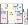 きのくに線・紀勢本線/黒江駅 徒歩16分 2階 1年未満 2LDKの間取り