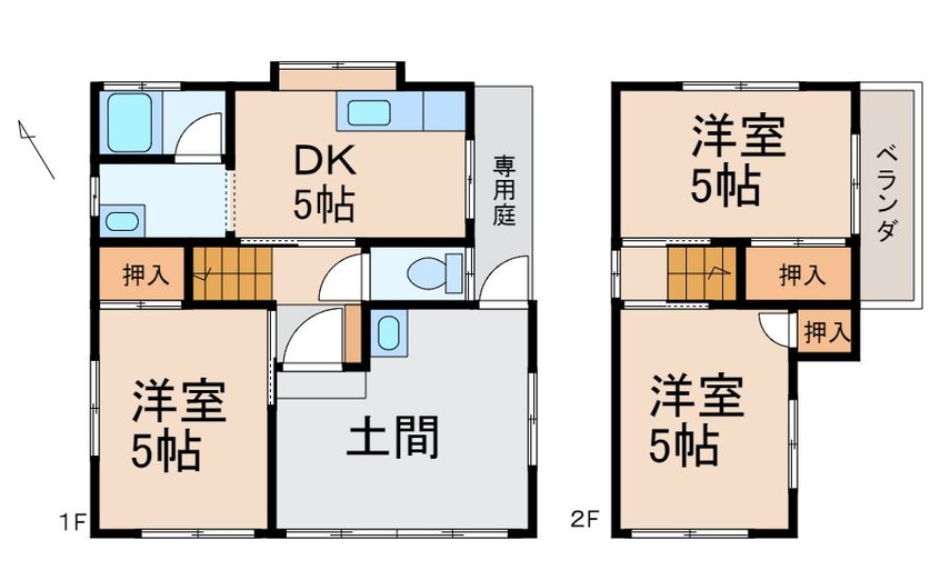 間取図 一戸建16052