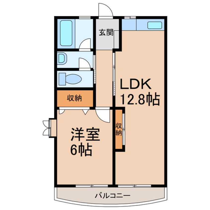 間取図 メゾンベル