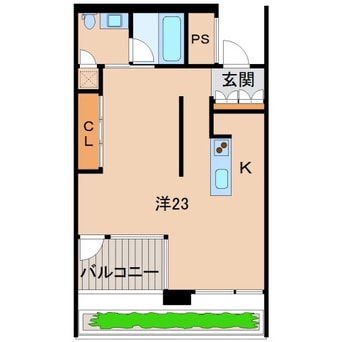 間取図 Ｗａｊｉｍａ十番丁