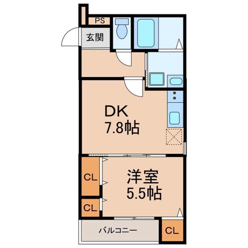 間取図 阪和線・羽衣線/和歌山駅 徒歩11分 1階 築1年