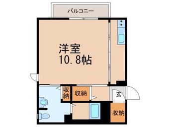 間取図 きのくに線・紀勢本線/紀三井寺駅 徒歩1分 2階 築16年