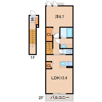 間取図 ハイツすず風