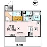 D-room フィット 1Rの間取り