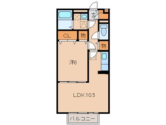 間取図 きのくに線・紀勢本線/和歌山市駅 バス10分延時下車:停歩4分 1階 築14年