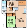 きのくに線・紀勢本線/宮前駅 徒歩10分 1階 築21年 2LDKの間取り