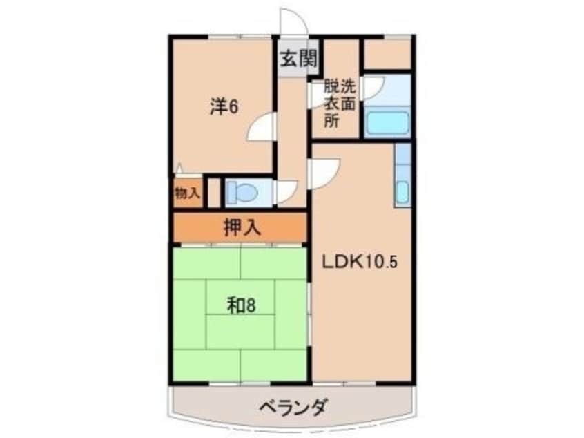間取図 デュオ丸の内