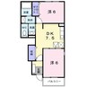 和歌山線/船戸駅 徒歩34分 1階 築19年 2DKの間取り