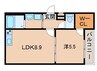 阪和線・羽衣線/和歌山駅 徒歩11分 1階 築4年 1LDKの間取り