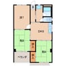 ＡＲＥＡ伏虎 3DKの間取り