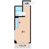 メゾンベル鷺ノ森 1Rの間取り