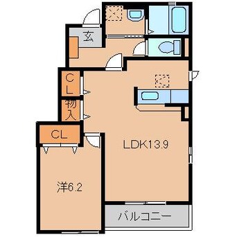 間取図 和歌山線/紀伊山田駅 徒歩5分 1階 築7年