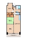 プレミール石川 3LDKの間取り