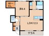 和歌山線/岩出駅 徒歩6分 1階 築11年 1LDKの間取り