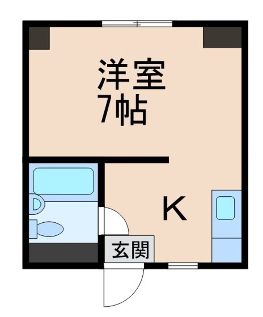 間取図 パークハイツ本町